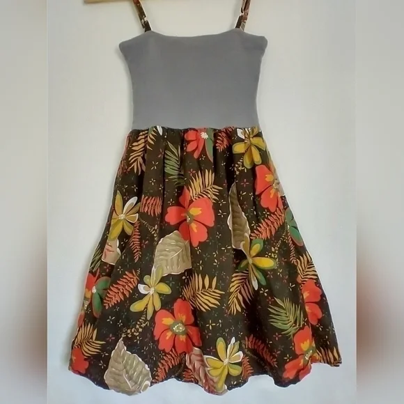 60"s 90's Vintage Retro Fairycore Cottagecore Grunge Floral Dress Size Small - Picture 2 of 8